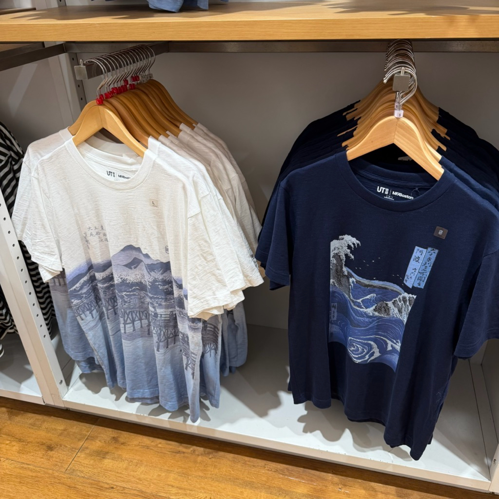 kaos t-shirt UT ukiyo-e lengan pendek uniqlo sale