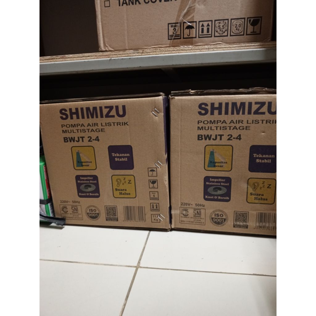 Pompa booster Shimizu Multistage stainles stell BWJT 2 - 4