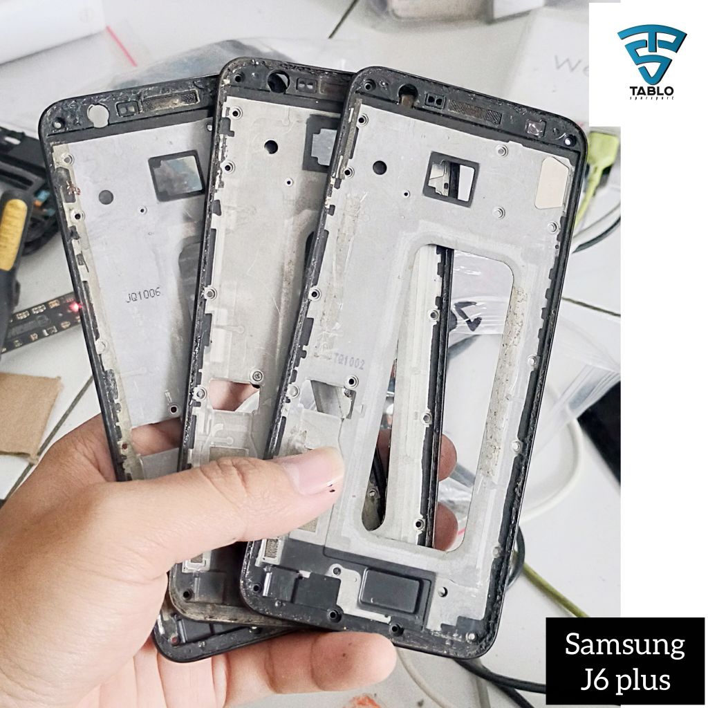 frame tulangan Samsung J6+ J6 plus original copotan hp