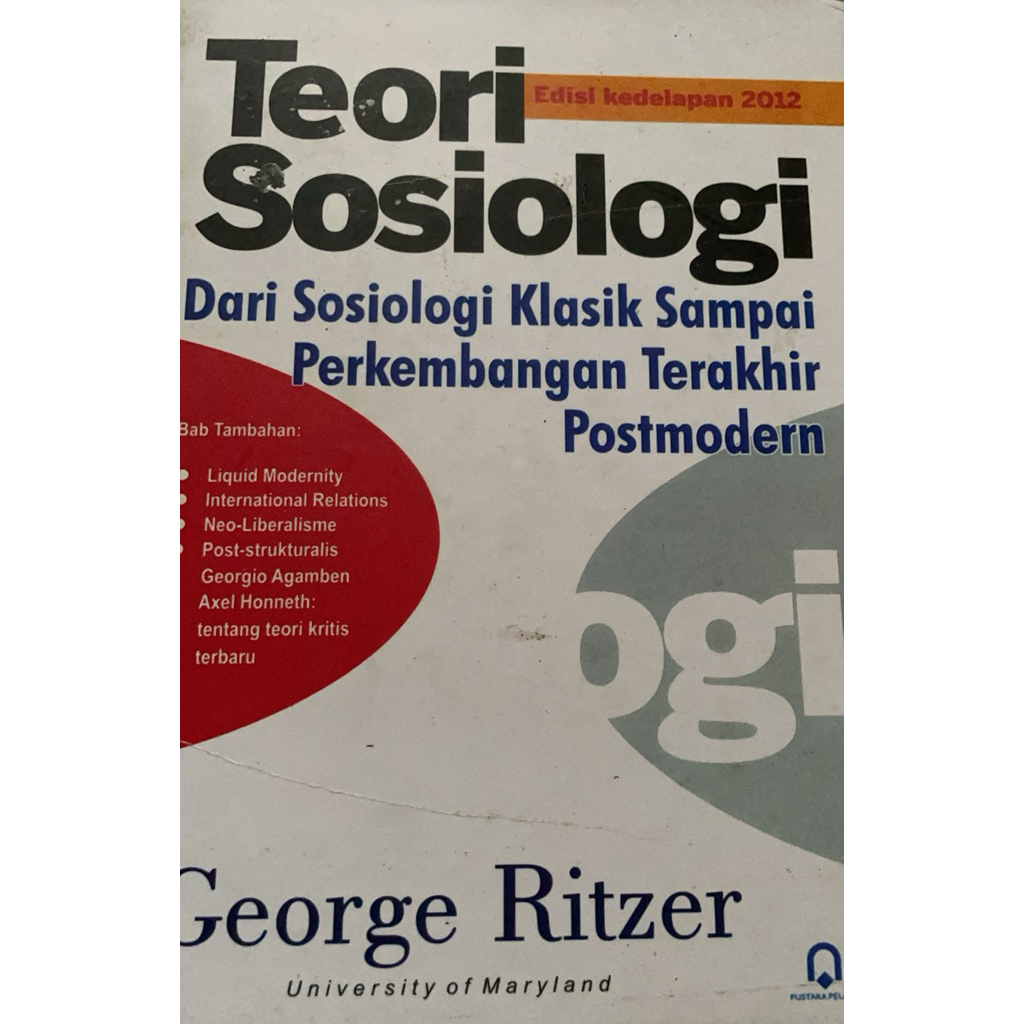 Teori Sosiologi klasik sampai modern