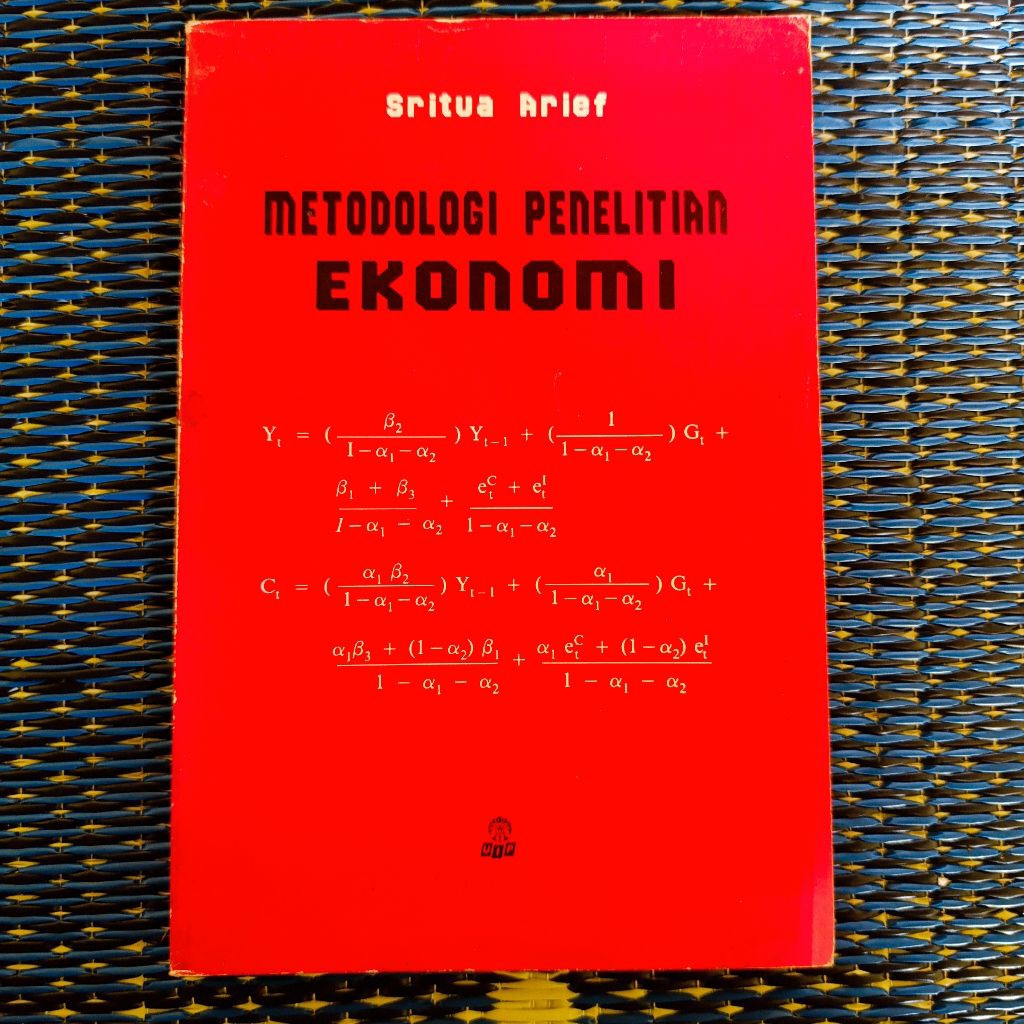 buku metodologi penelitian ekonomi - sritua arief original
