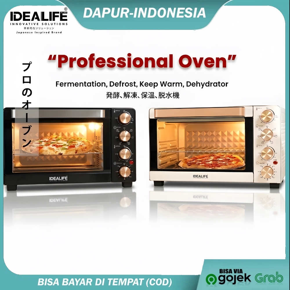 IDEALIFE Oven Listrik Low Watt 30L / 35L