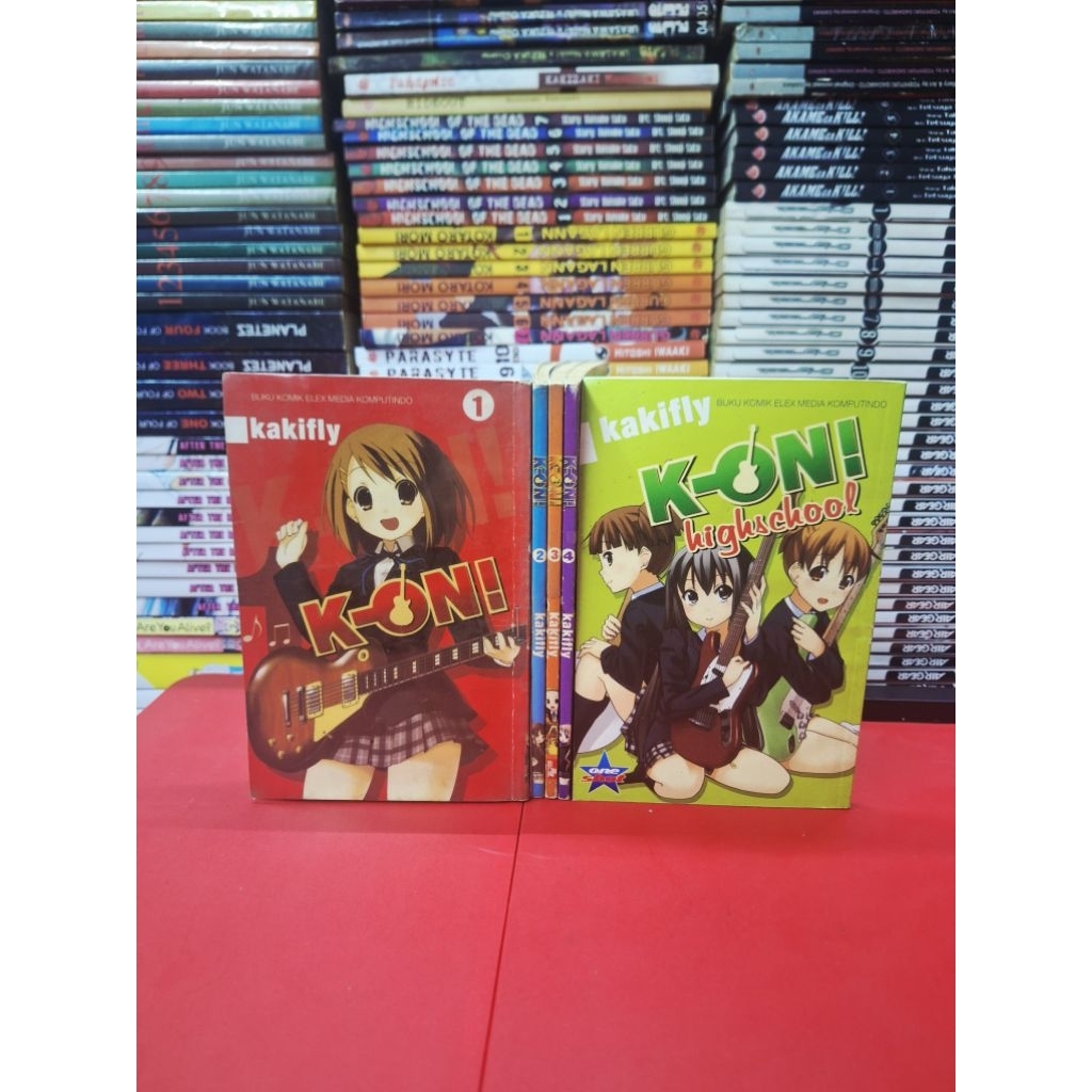 Komik K-On K On Vol 1 2 3 4 5 Highschool