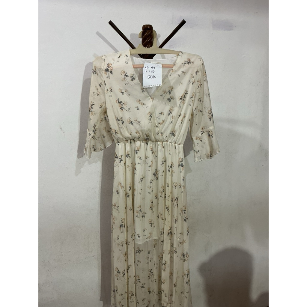 PRELOVED DRESS FLOWER