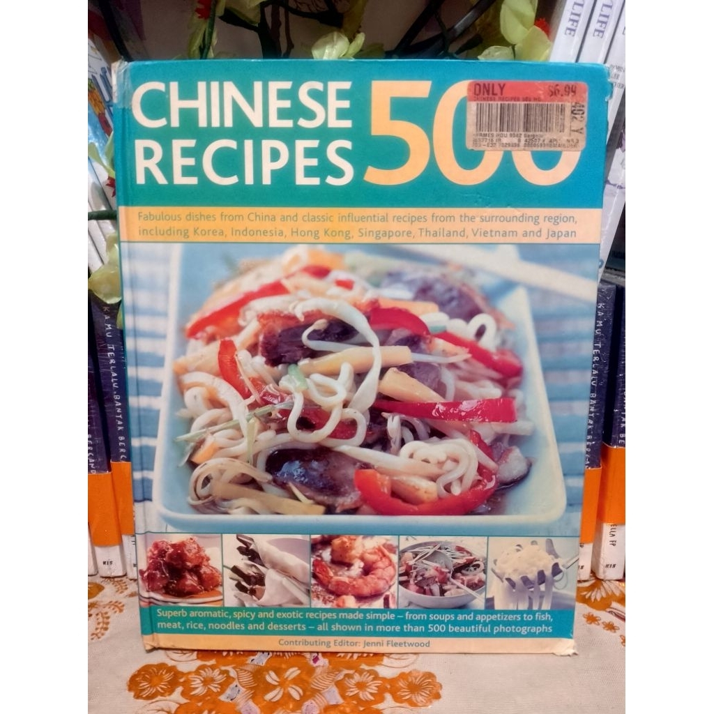 BUKU RESEP IMPORT  - 500 CHINESE RECIPES original
