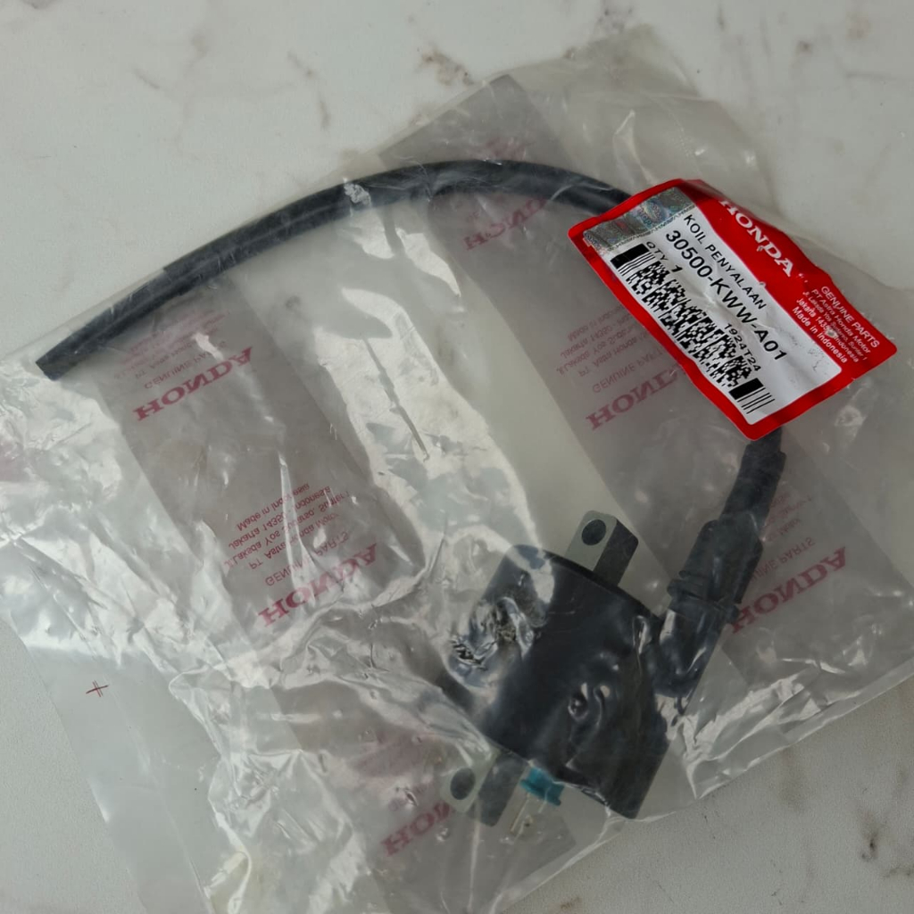 AHM ORIGINAL 30500-KWW-A01 KOIL PENGAPIAN COIL IGNITION MOTOR HONDA REVO 110  REVO FIT  BLADE 110 KU