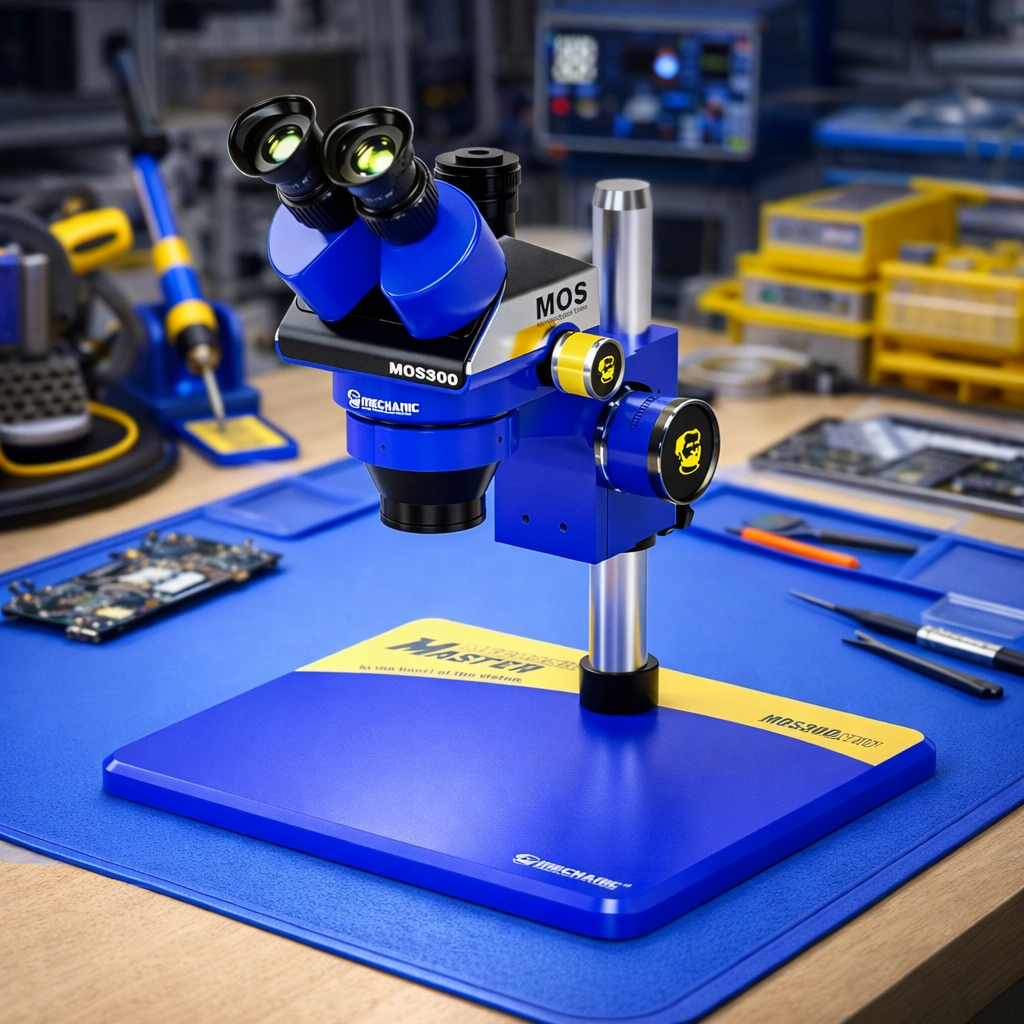 MICROSCOPE STEREO MECHANIC MOS300-B11 TRINOCULAR