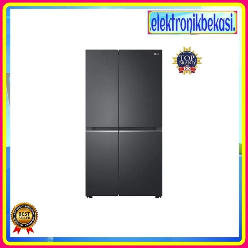 KULKAS LG GC B 257 SQZL / KULKAS LG SIDE BY SIDE 657 LITER GC-B 257 SQZL / LG SBS GC-B257SQZL