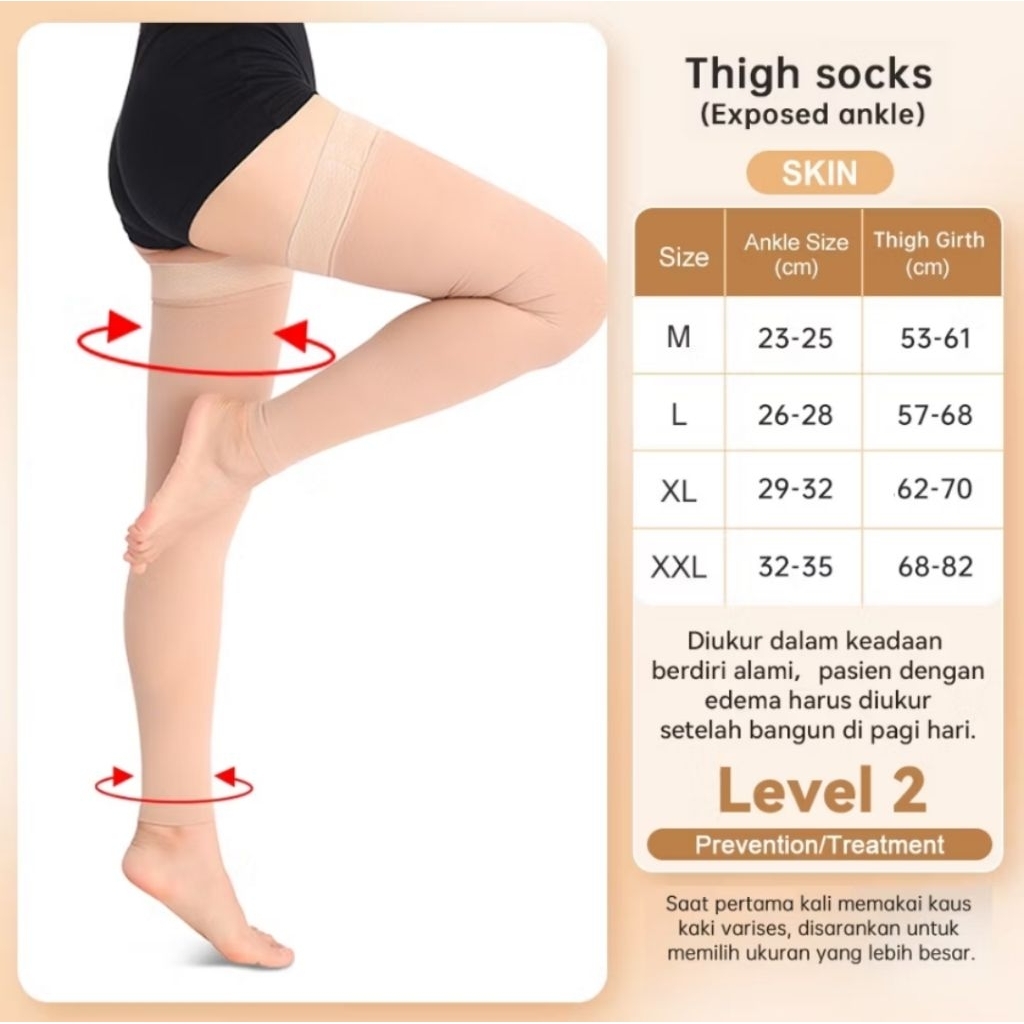 Stocking Kompresi Medis utk Varises