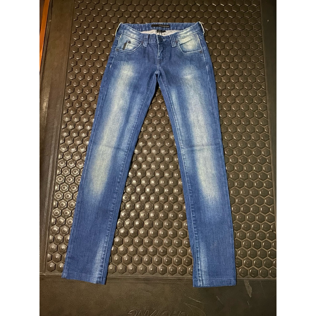 CELANA PANJANG JEANS DENIM CALVIN KLEIN CEWEK BIRU MEWAH BRANDED