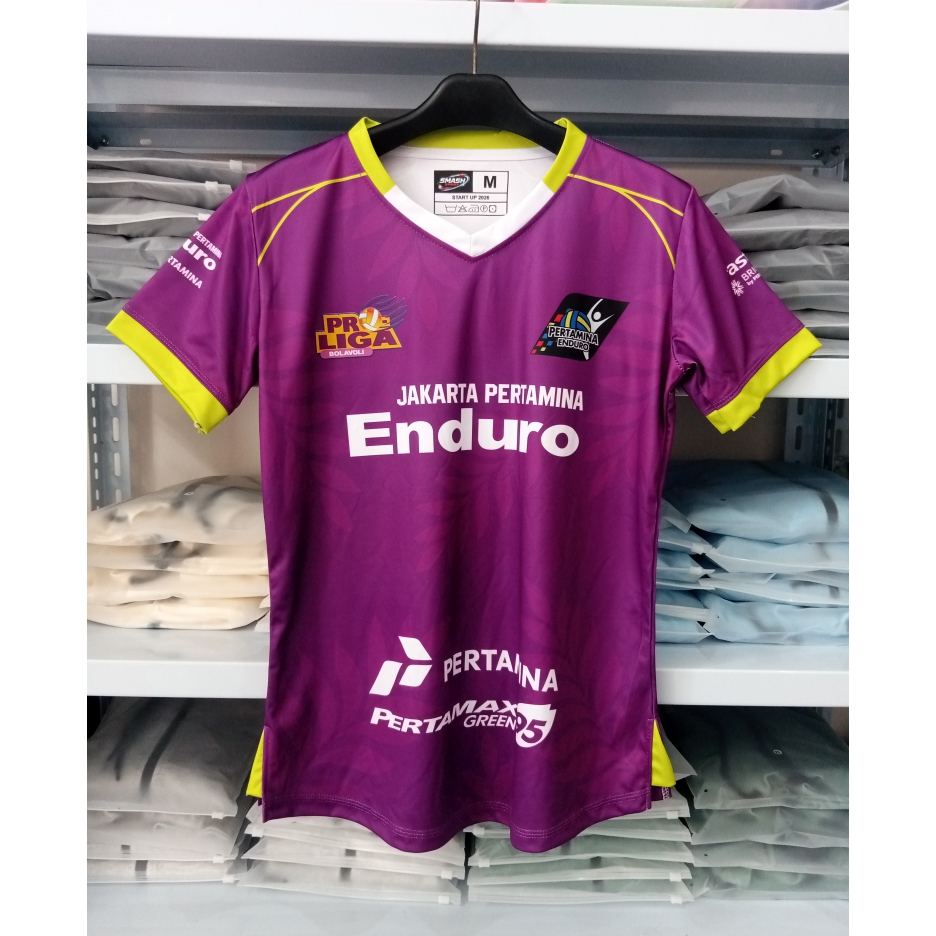 Kaos Voli Jakarta Pertamina Enduro Proliga Wanita 2026/Jersey Voli Jakarta Pertamina Enduro Proliga 
