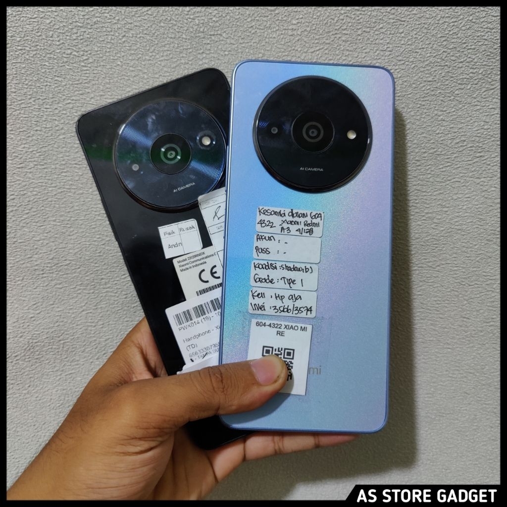 Redmi A3 4/128 Second Handphone