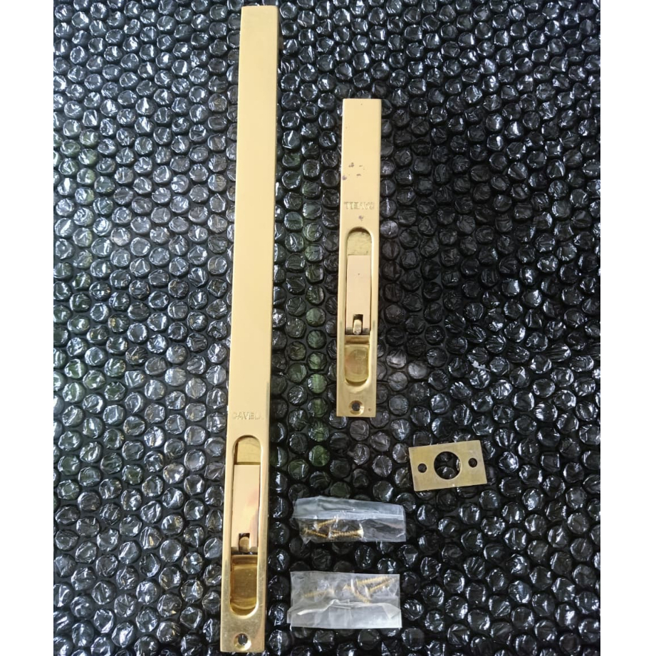 Grendel tanam set kuning-an Cavell