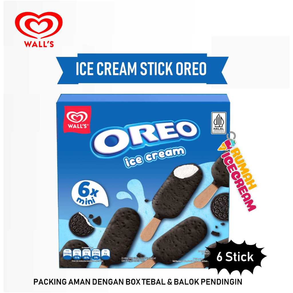 Ice Cream/ Eskrim Walls Oreo Stick Mini