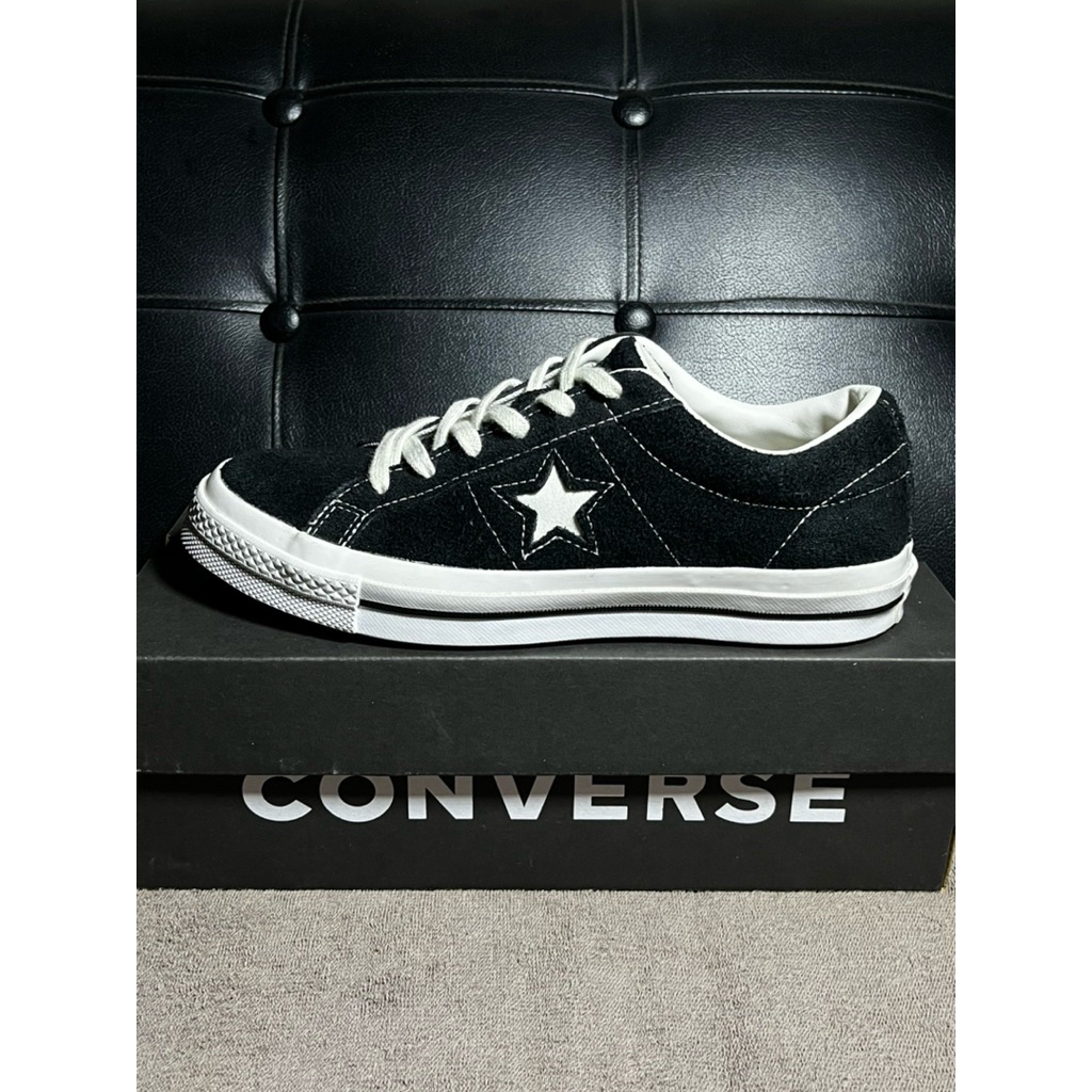 Converse One Star Ox Black White