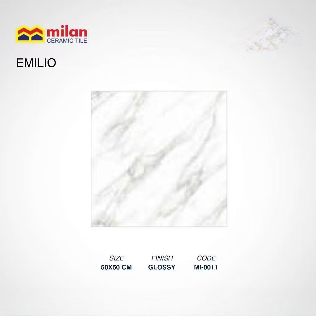 KERAMIK LANTAI UBIN MILAN EMILIO 50X50 KW1 GLOSSY