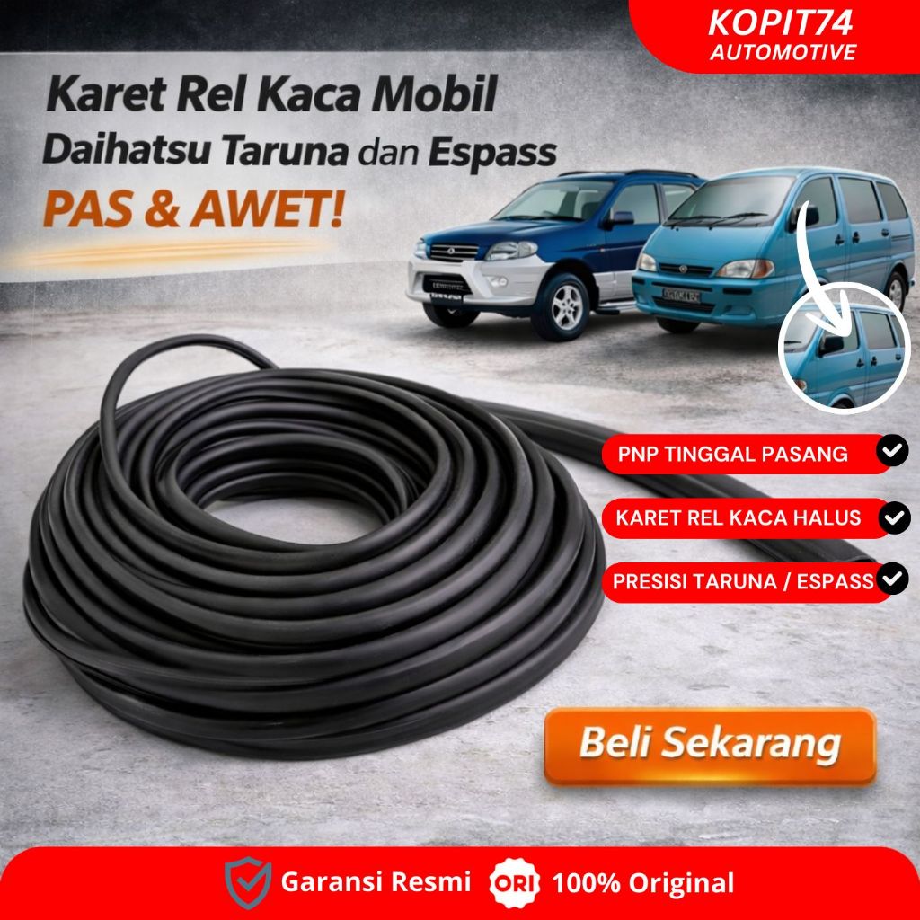 Karet Jepit Kaca Run Chanel Karet Rel Kaca Mobil Daihatsu Taruna dan Espass