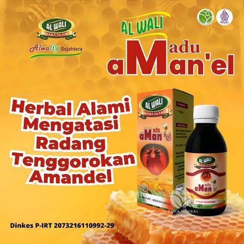 Madu amandel Radang Tenggorokan Al Waliy Alwaliy