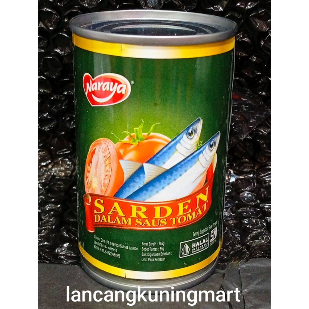 Naraya Sarden 155 gr