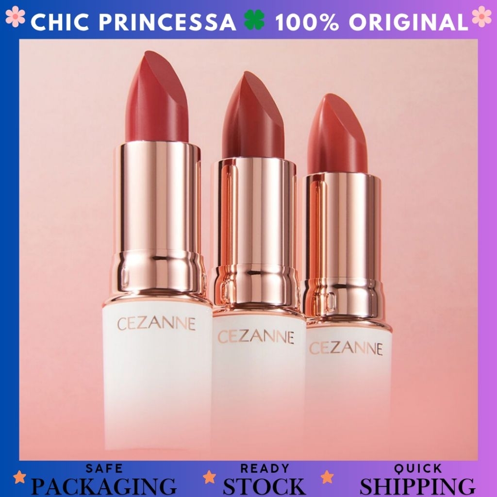 Cezanne Japan Lasting Lip Color Original Jepang lipstick natural lipstick semi matte