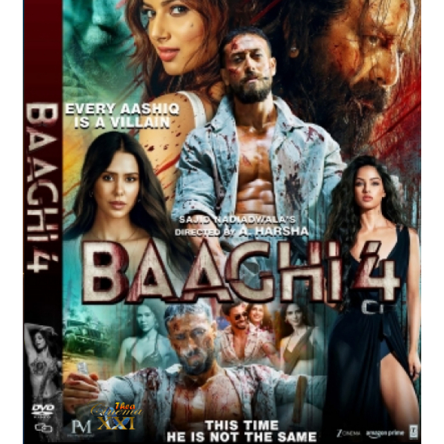 kaset film DVD Movie  Bollywood  : Baaghi 4 (2025)