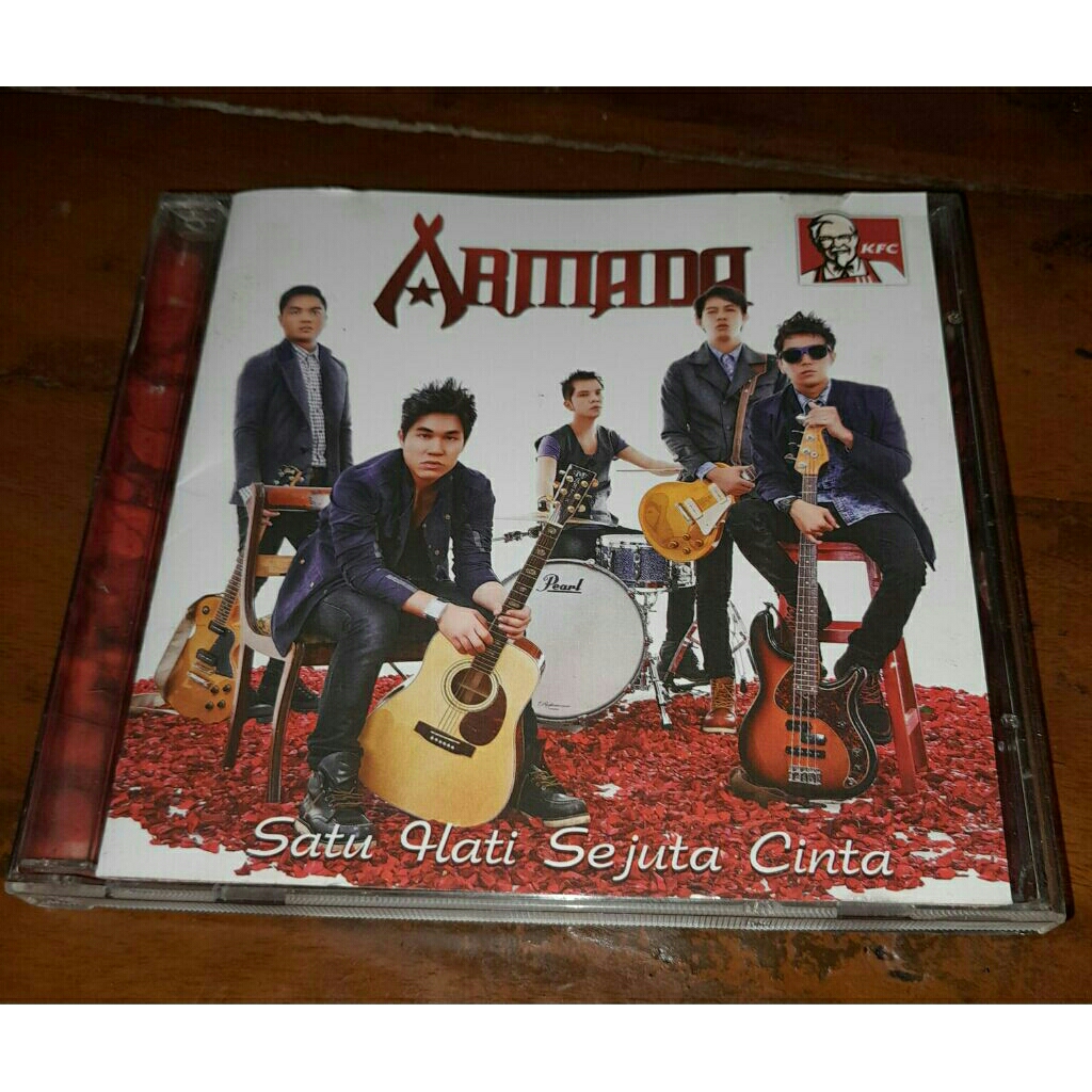 CD musik Armada satu hati sejuta cinta