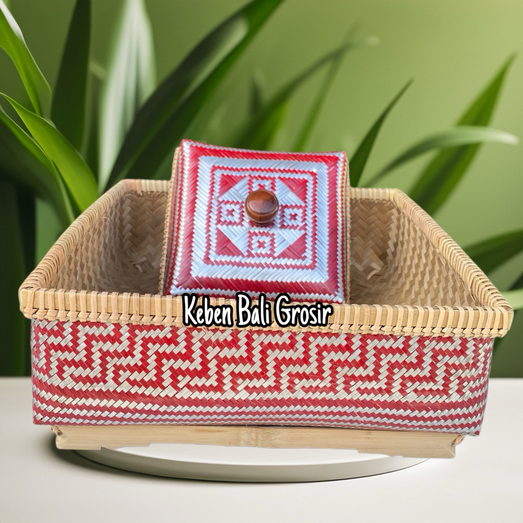 BOKOR BAMBU 32 x 32 || Bokor Kondangan Bokor Gebogan Bali