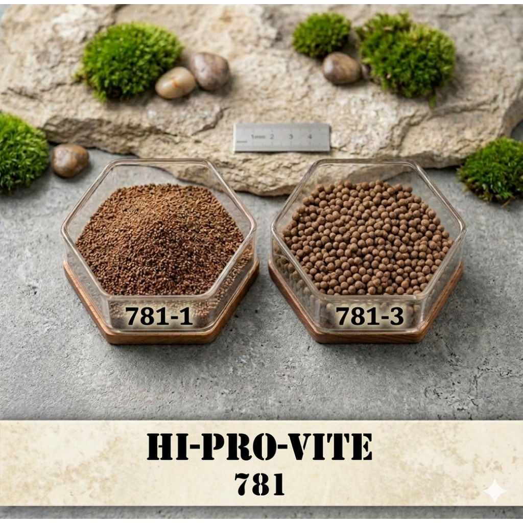 HI-PRO-VITE 781 HI PRO VITE Pakan Pelet Ikan Lele ,Nila ,Gurame ,patin dll 781-1 781-2 781-3
