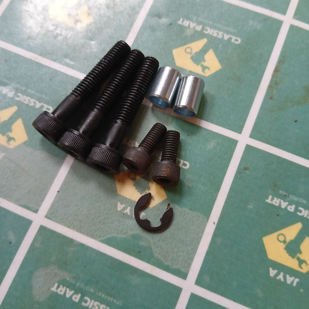 PAKET BAUT OIL PUMP POMPA OLI SET BOSH CLIP SUPRA GTR SONIC 150 R CB150R CBR 150R ORIGINAL BAJA