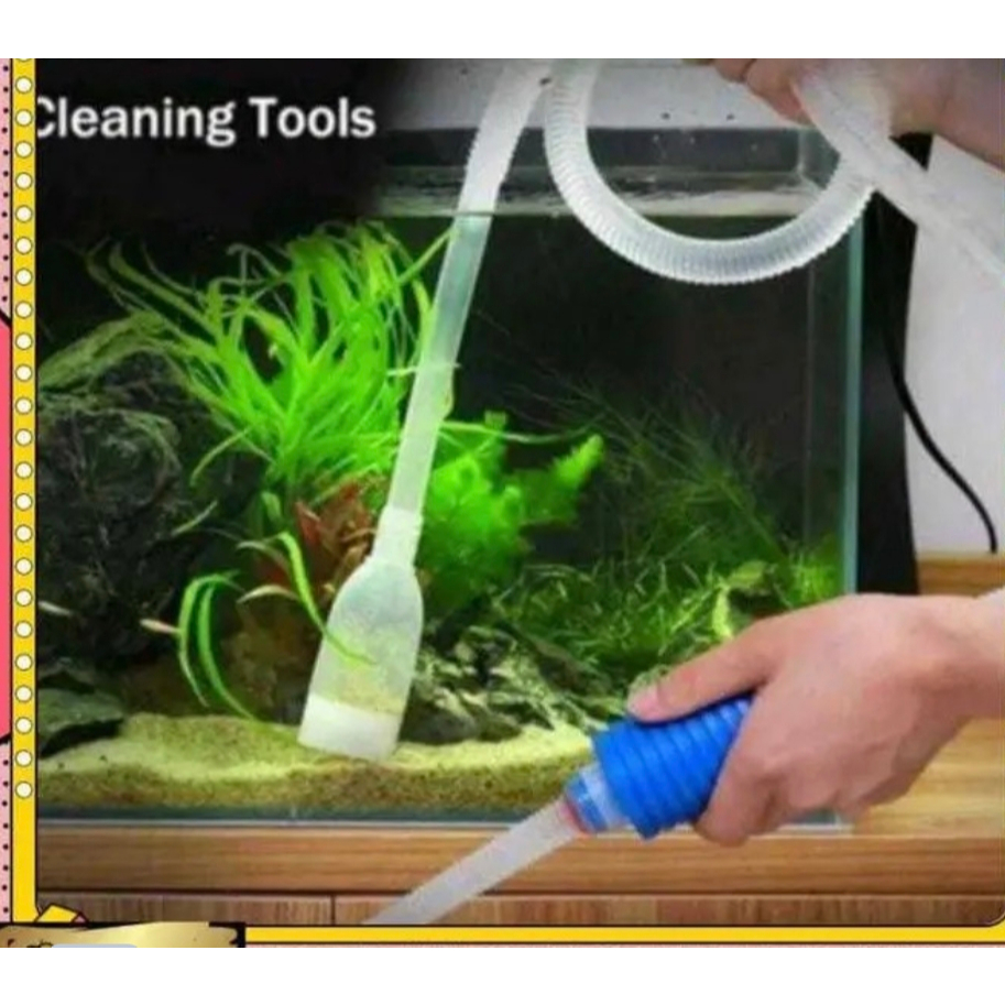 Alat Penguras Air Aquarium Cleaner Pump Sipon Siphon Penyedot Air