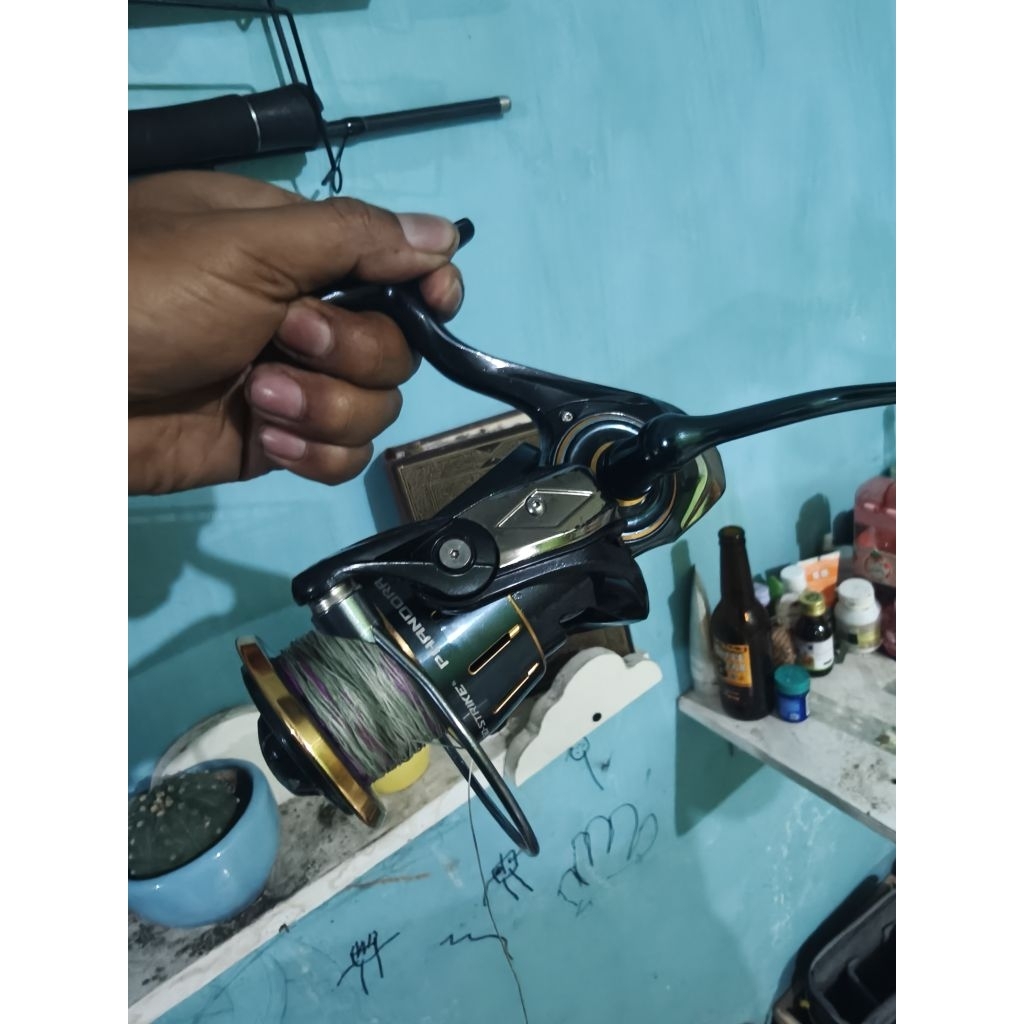Reel pancing Gostrike Phandora 8000 PG bekas second baru pakai 3-4x