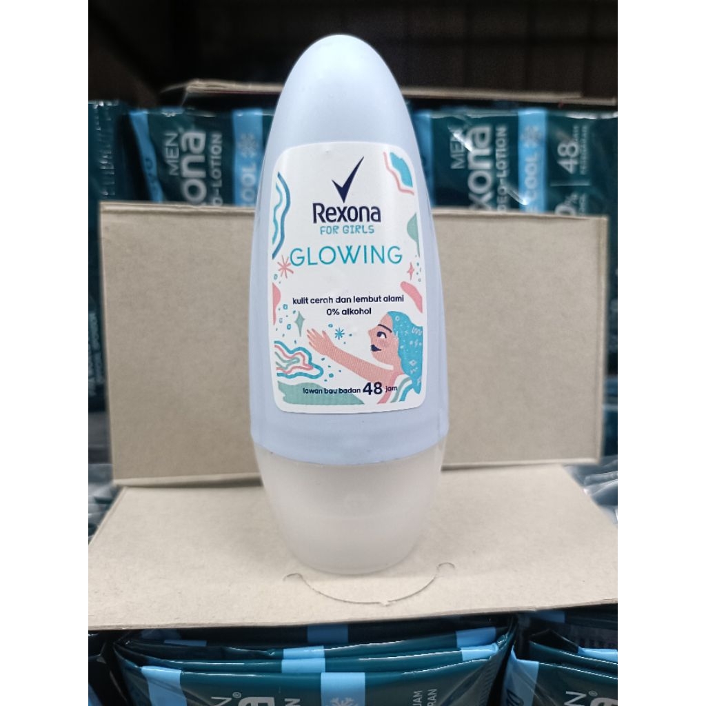 REXONA GLOWING  white 40ml