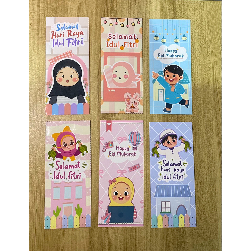 Amplop Lebaran Jumbo [ Uang Kertas Tanpa Lipat ]