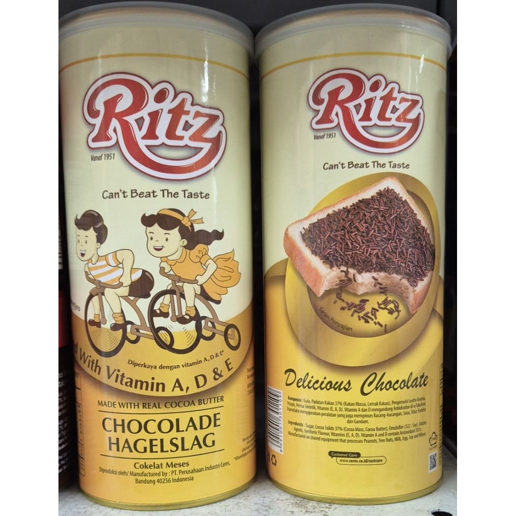 Meses Coklat Hagelslag RITZ Chocolade Hagelslag 300g - HM-PC.