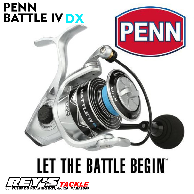 Penn Battle IV DX Spinning Reels ORIGINAL / Penn Battle IV DX 6000 /  Penn Battle IV DX 8000
