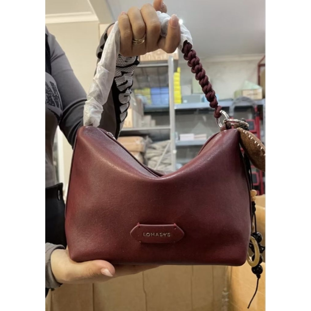 Tas Lohasys Hobo Maroon