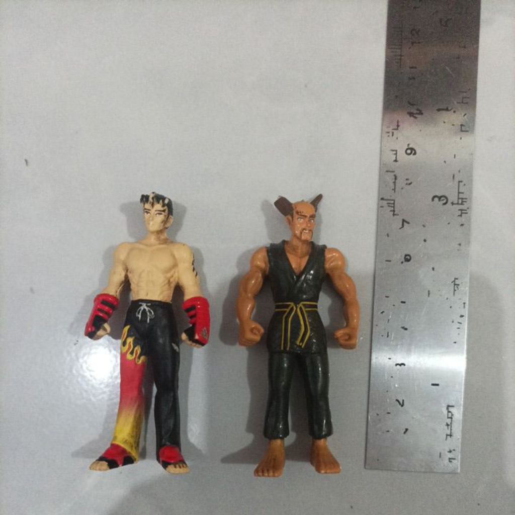 Mini Figure Tekken Jin Kazama Heihachi ori