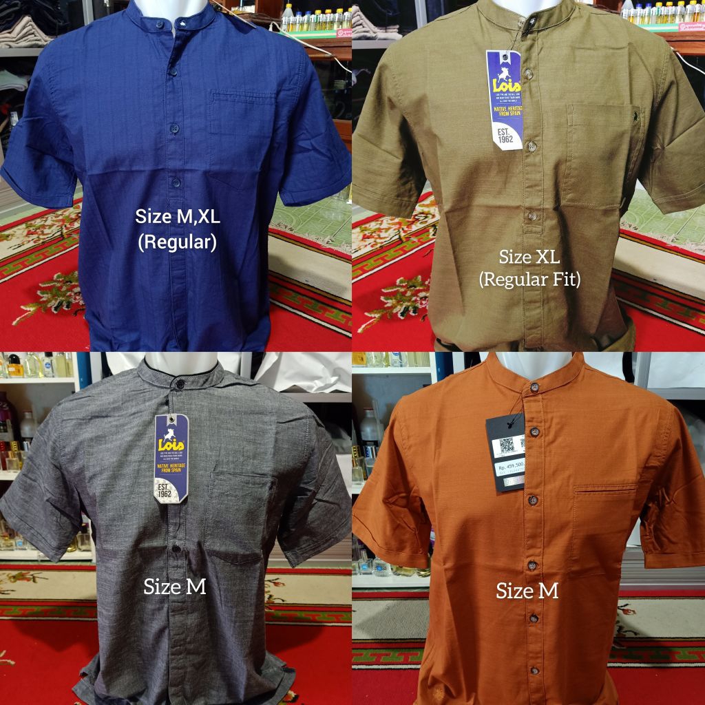 Kemeja Koko Lois OriginaL