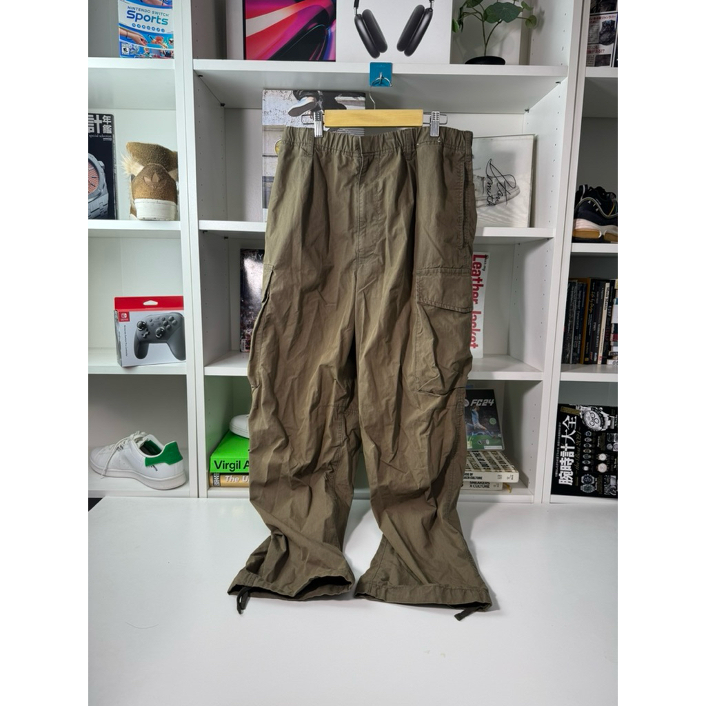 Cargo pants uniqlo olive green L