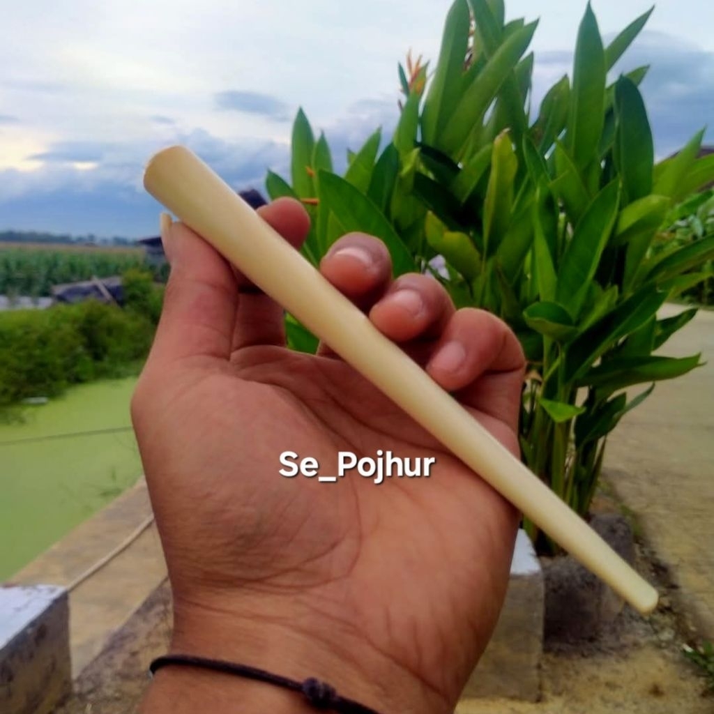 once pipa tulang sapi asli rasa gurih nikmat replika gading
