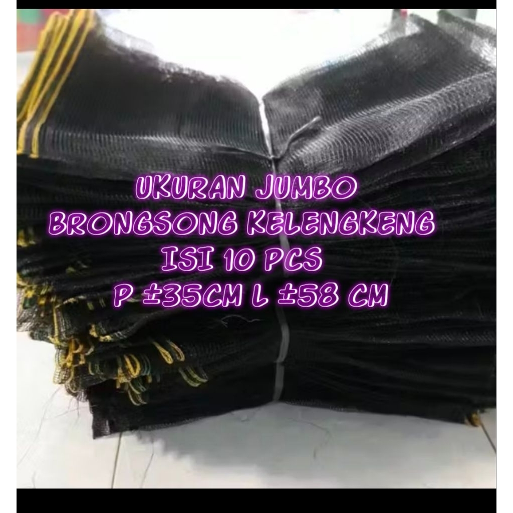 brongsong klengkeng pelindung buah klengkeng dari hama kelelawar ukuran jumbo pembungkus buah klengk
