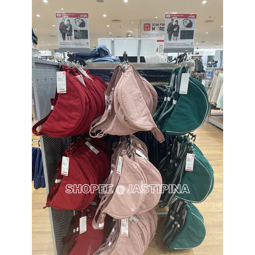 Tas Bahu Mini Bulat UNIQLO JASTIP