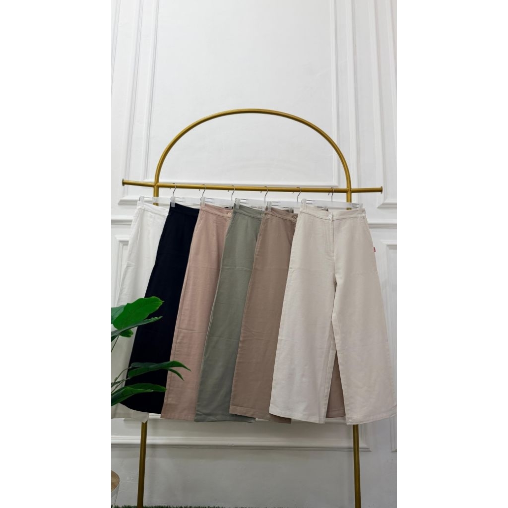 Kulot Palazo Linen by Dauky