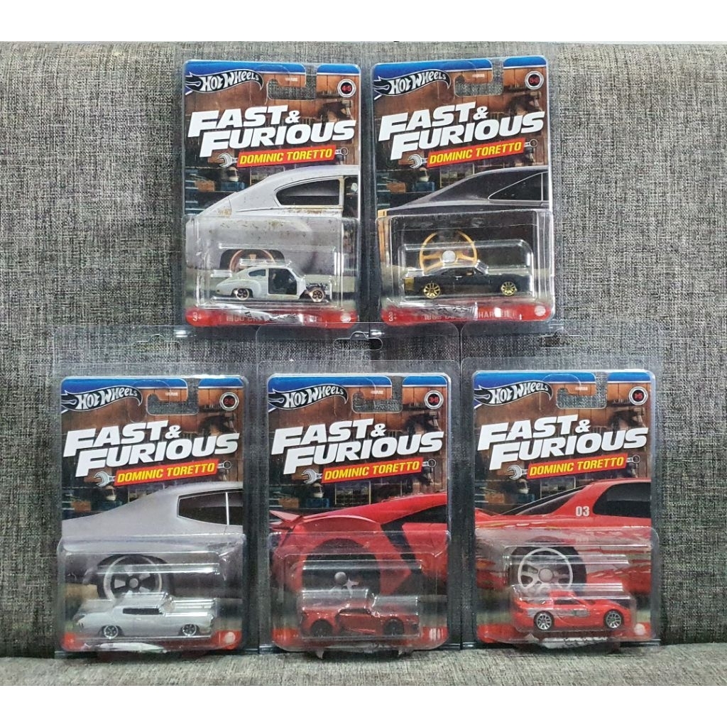 Hot Wheels seri Dominic Toretto 1 set