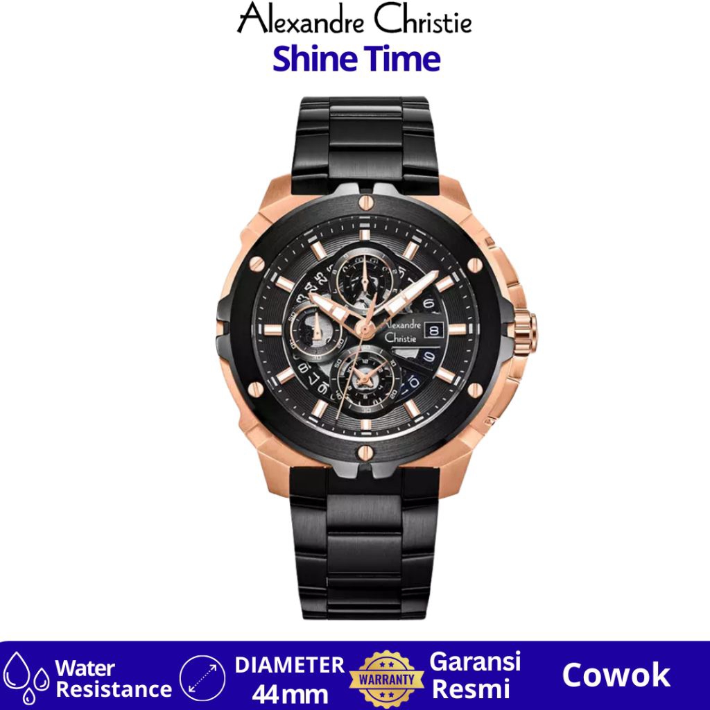 Jam Tangan Pria Alexandre Christie Ac 6692 MCFBBRBA