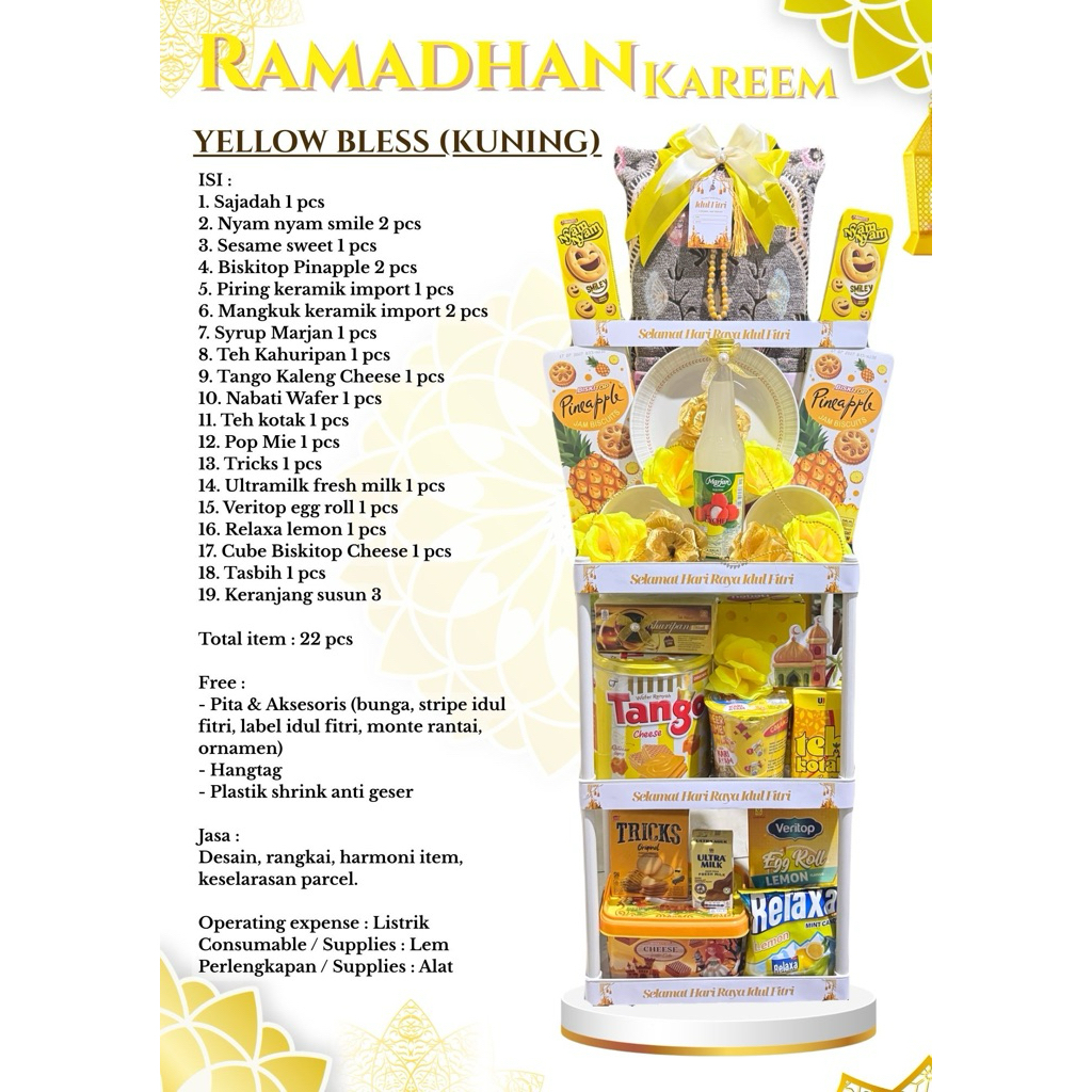 READY STOK PARCEL LEBARAN / PARCEL MURAH / PARCEL UNIK / PARCEL RAMADHAN/ HAMPERS