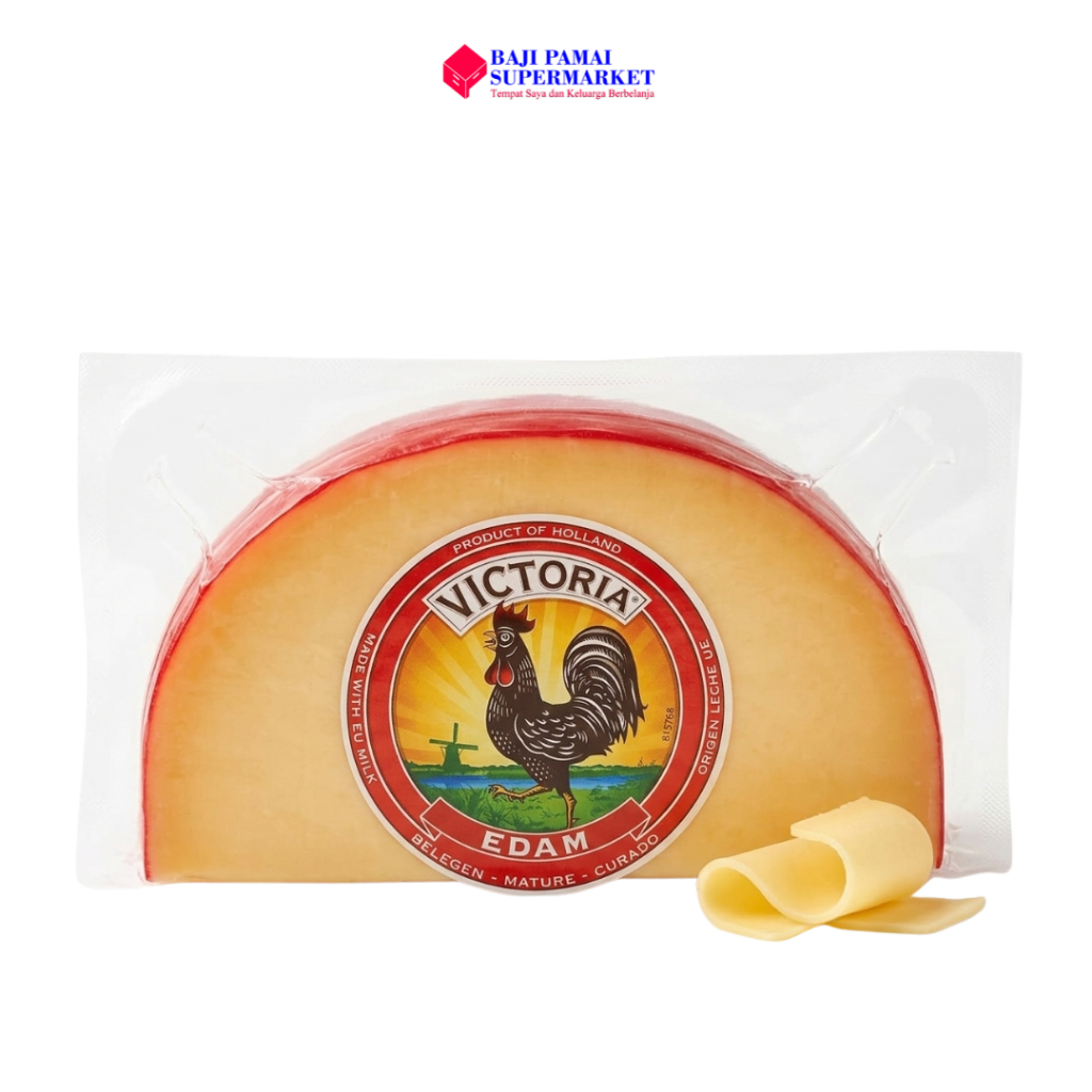 Keju edam Victoria De Jong 300gr / Cheese Cap Ayam