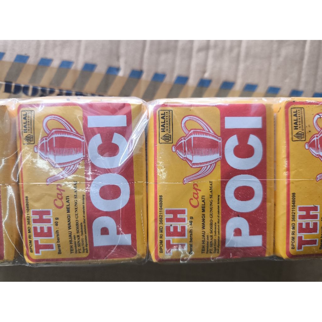 Teh Cap Poci 1 pack isi 10 bungkus
