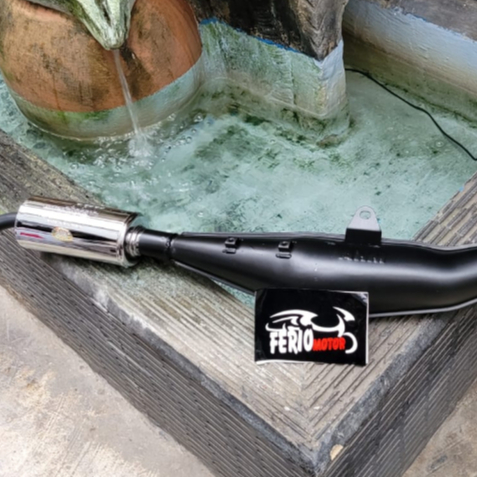 Knalpot AHM Standar FIZR RX KING RXKING Original AMPANG asli MALAYSIA