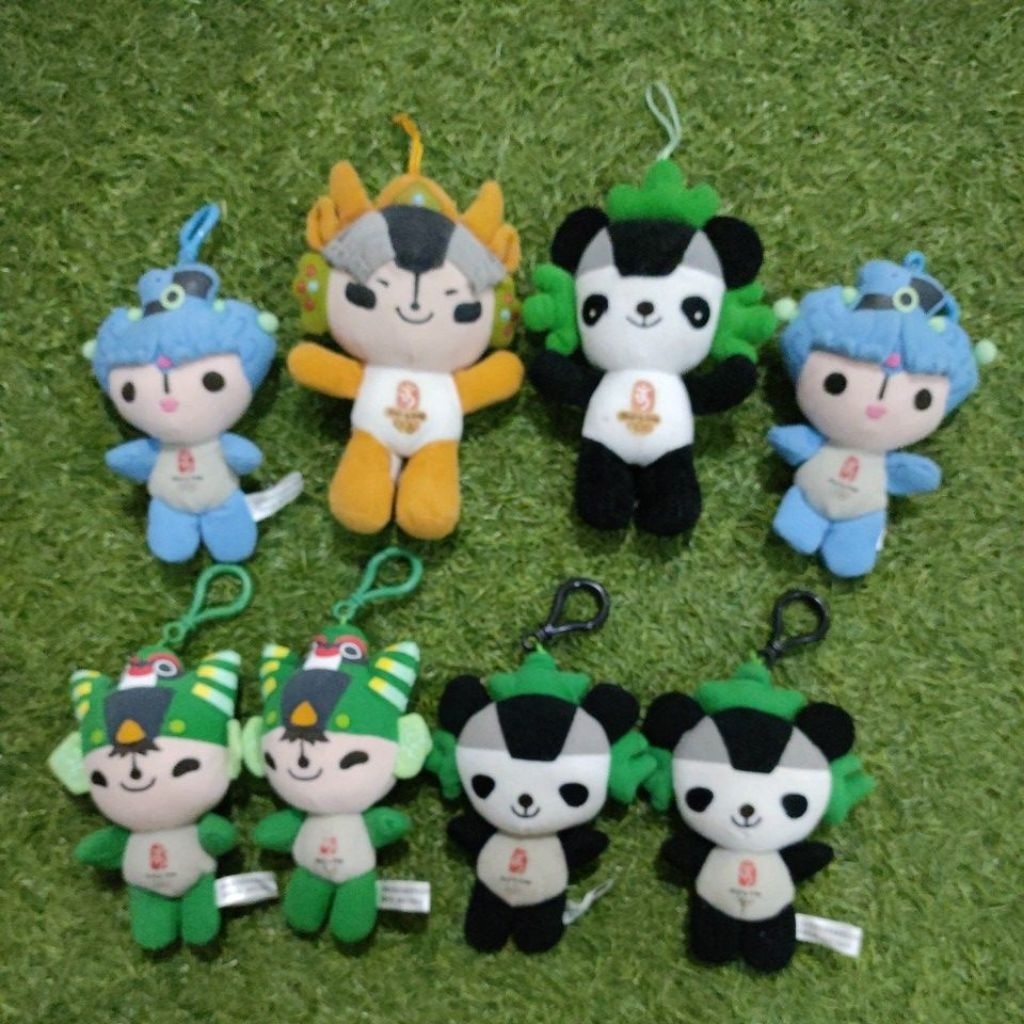 Boneka Maskot Olimpiade Beijing 2008 - hadiah ulang tahun